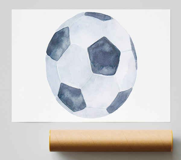 Football Drawing Print