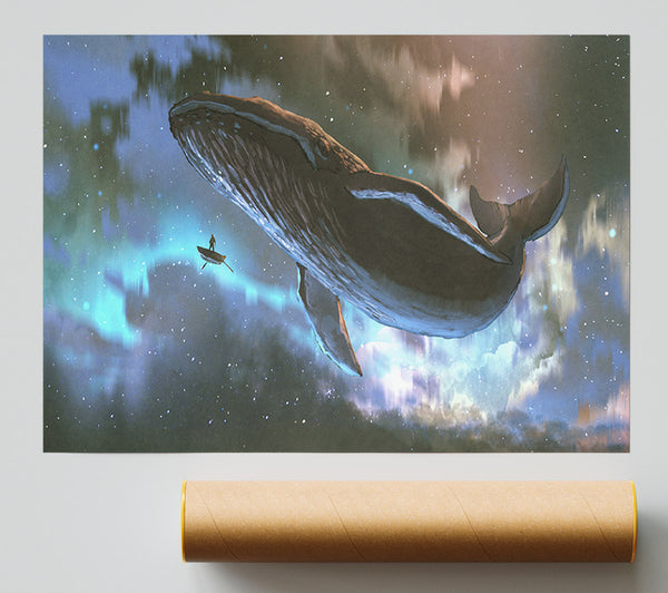 The Whale In Space Print