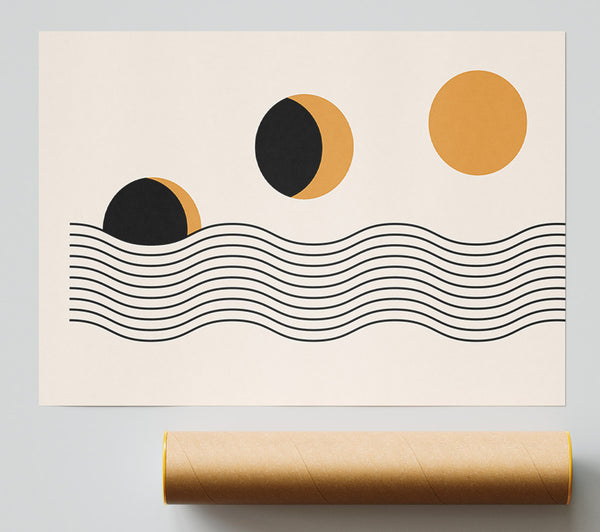 The Sun Above The Sea Poster