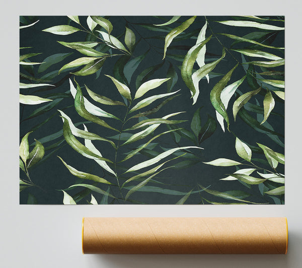 Green Leaves Of Plenty Giclee Print