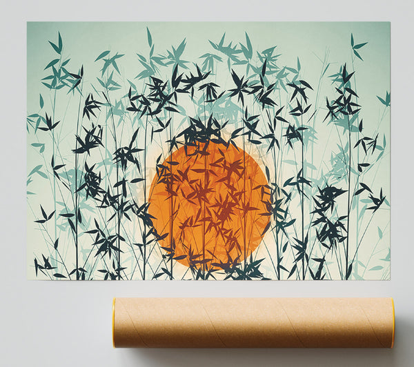 The Trees Above The Japanese Trees Print