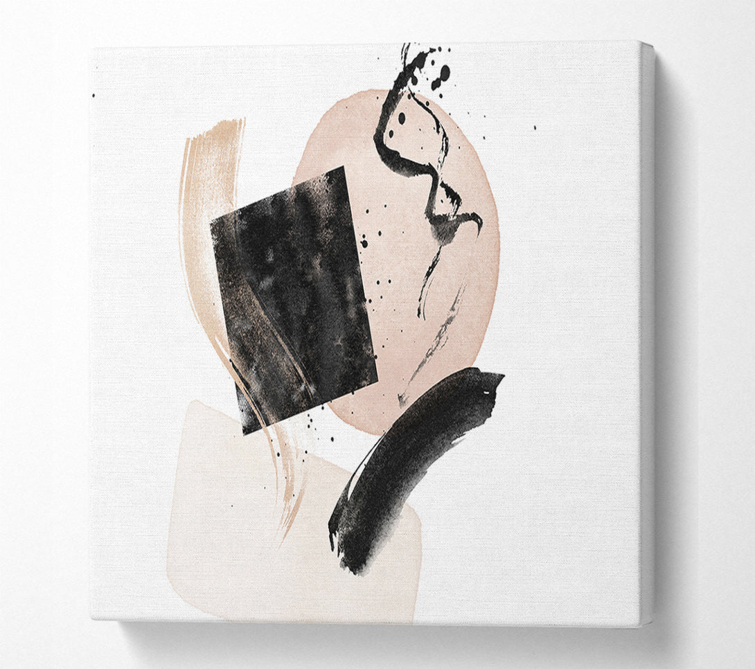  A Canvas Print of Shapes Of Colour Canvas Art
