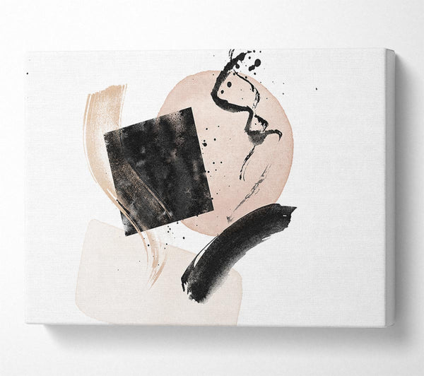  A Canvas Print of Shapes Of Colour Canvas Art
