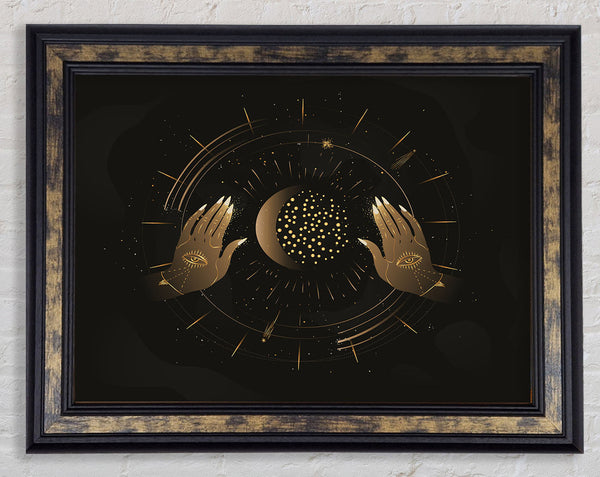 Hands Of The Spirits Framed Print