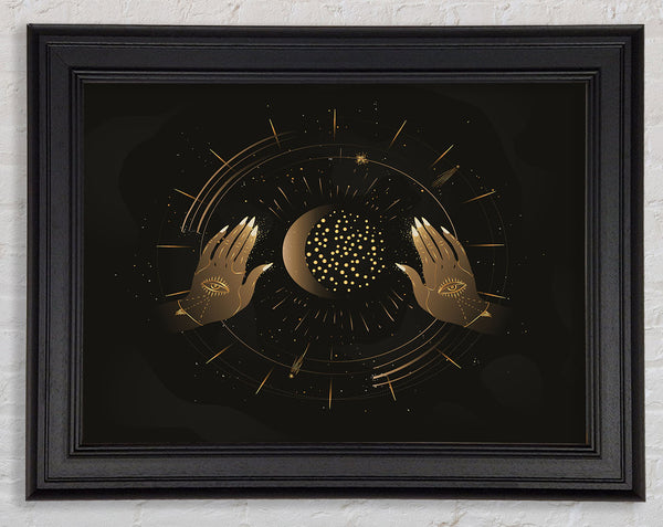 Hands Of The Spirits Framed Print