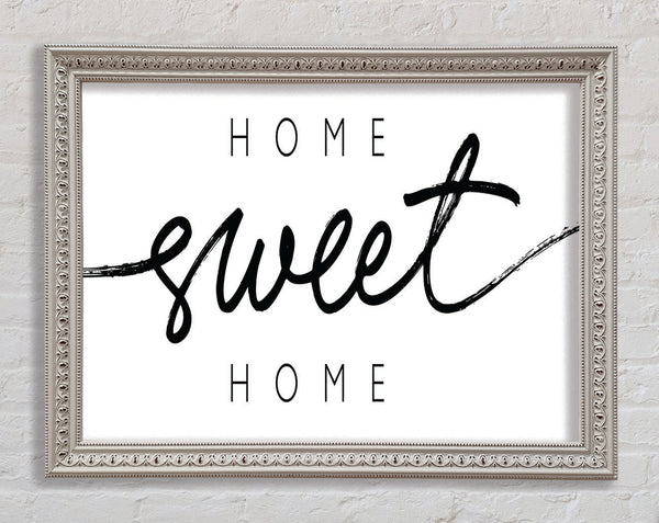 Home Sweet Home Quirky Framed Print