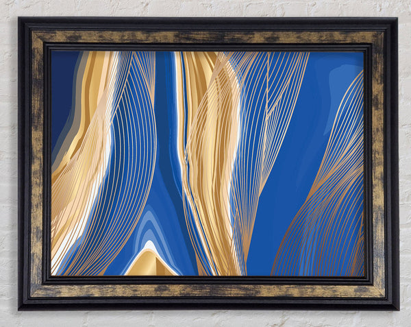 Lines Of Detail Framed Print