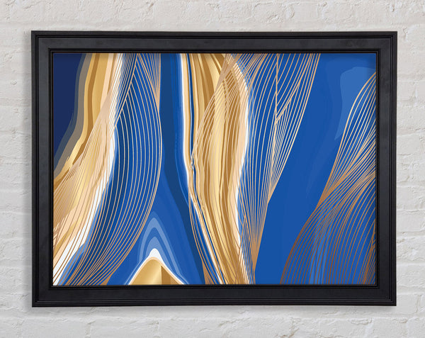 Lines Of Detail Framed Print
