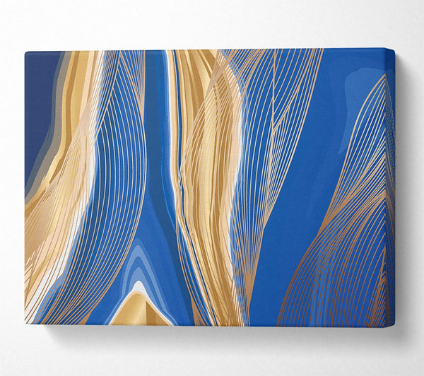  A Canvas Print of Lines Of Detail Canvas Art
