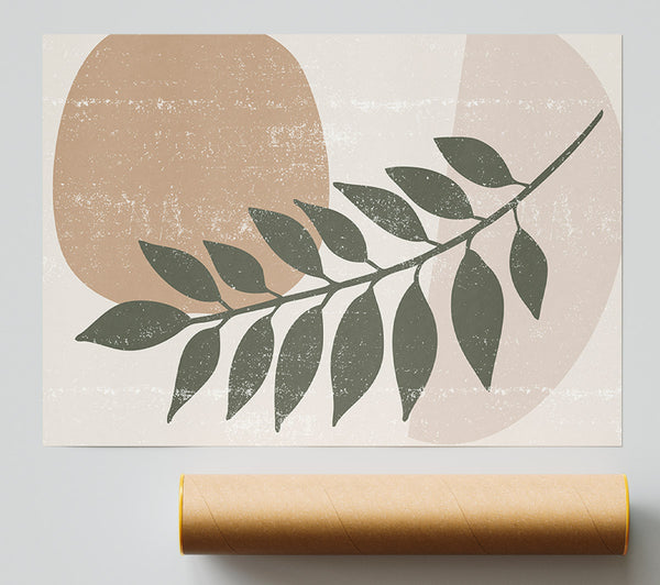 Leaf Of Modern Art Giclee Print