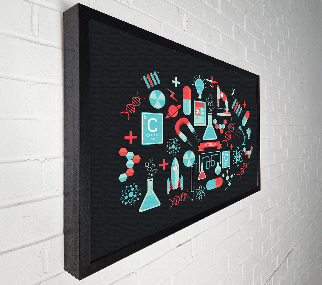  A Canvas Print of The Scientist Canvas Print