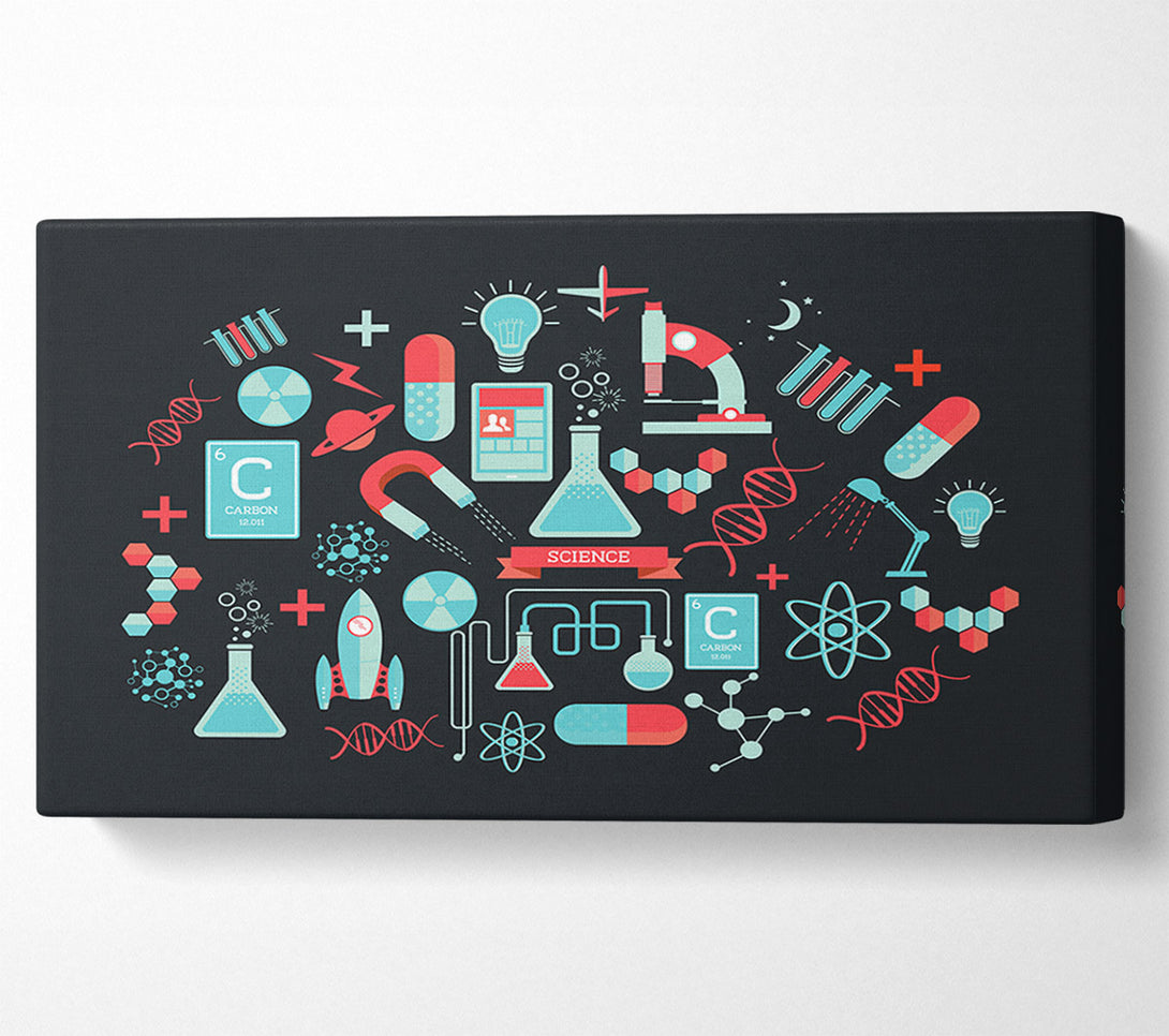  A Canvas Print of The Scientist Canvas Print