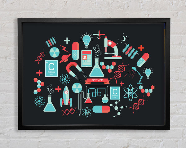 The Scientist Framed Print