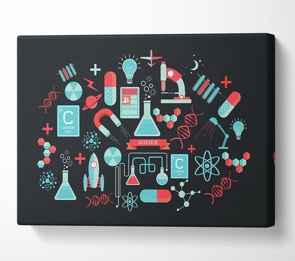  A Canvas Print of The Scientist Canvas Print