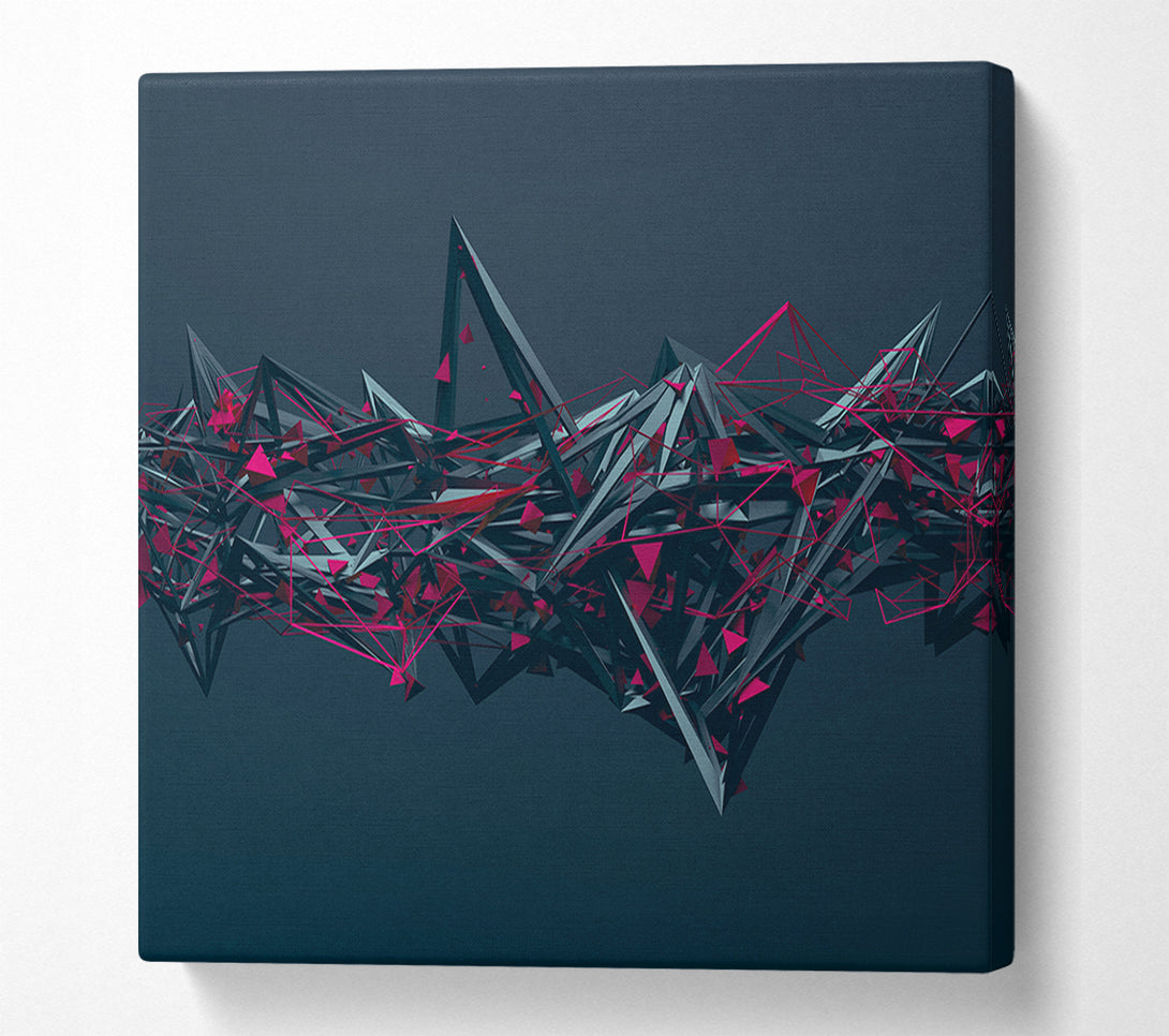  A Canvas Print of Sharp Spikes Of Shape Canvas Art