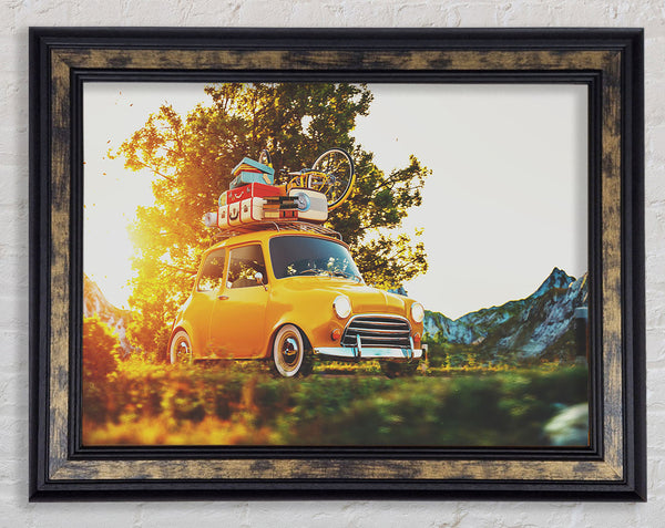 The Roadtrip Mini Framed Print