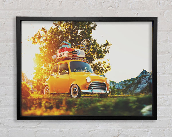 The Roadtrip Mini Framed Print