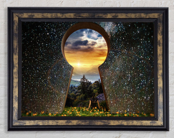 Key Hole Universe