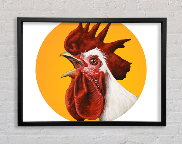 The Rooster Crow Framed Print