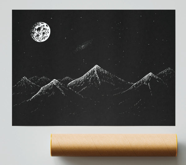 The Dark Side Of The Planet Poster
