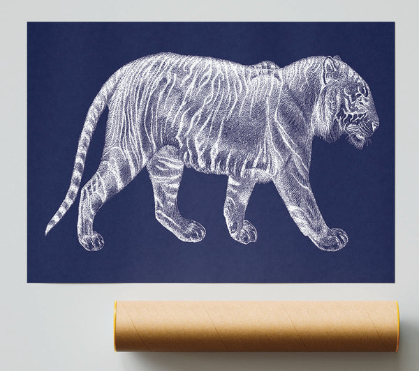 The X Ray Tiger Print