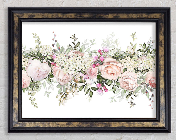 Wedding Flowers Of Beauty Framed Print