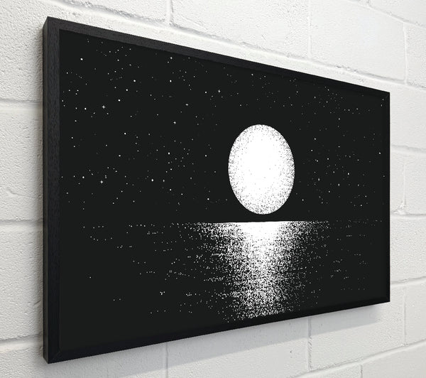 Moonlight Over The Sea
