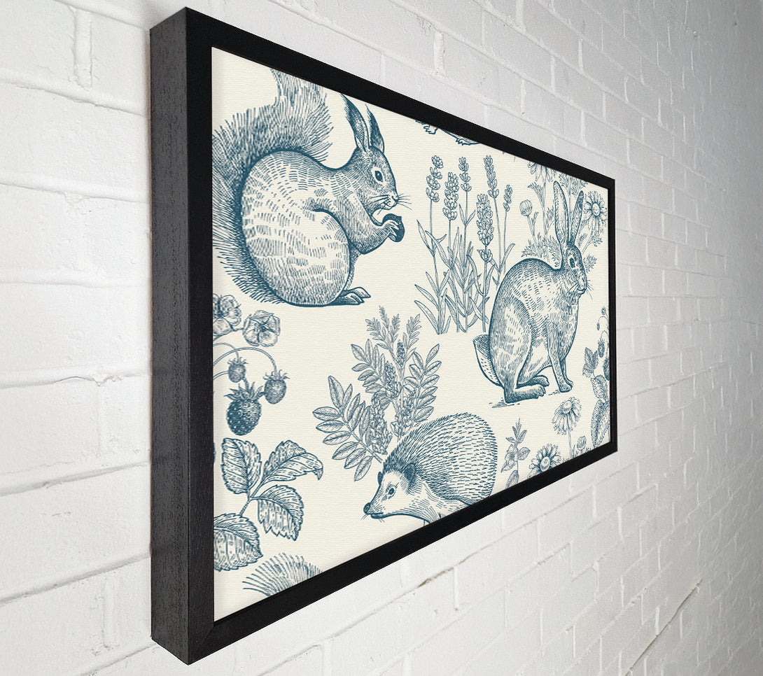  A Canvas Print of British Nature Canvas Print