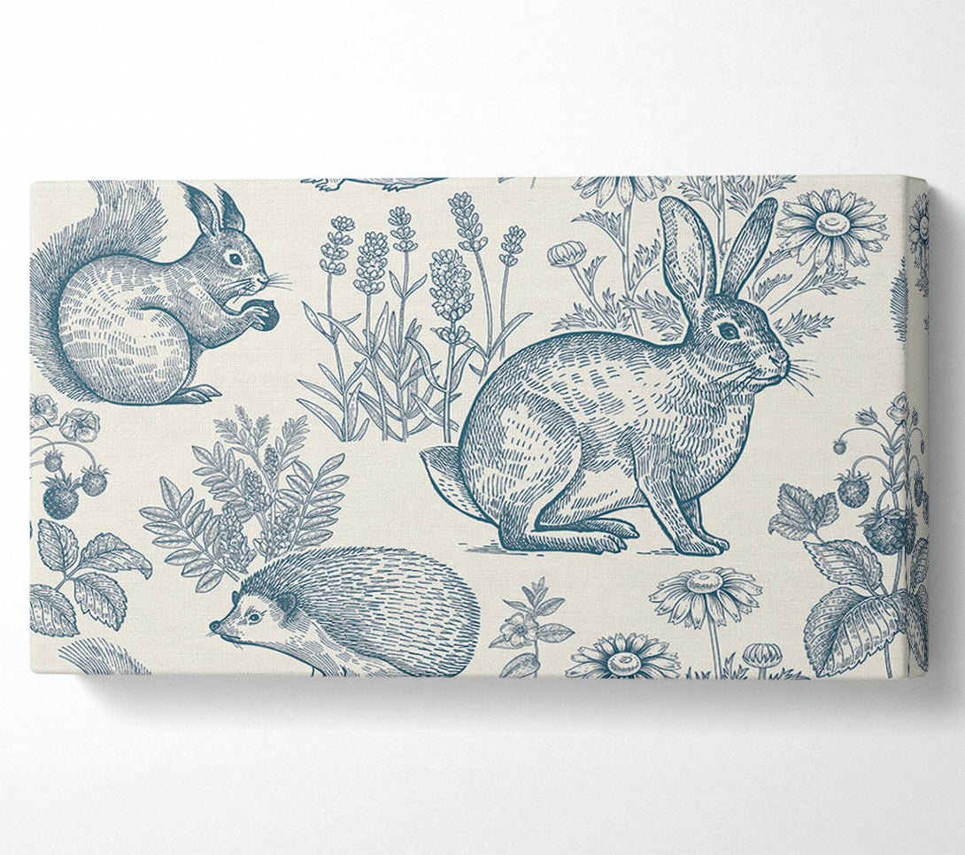  A Canvas Print of British Nature Canvas Print