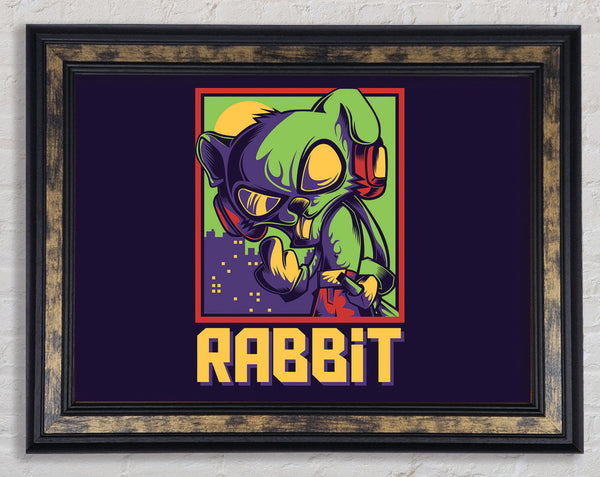The Evil Rabbit Framed Print