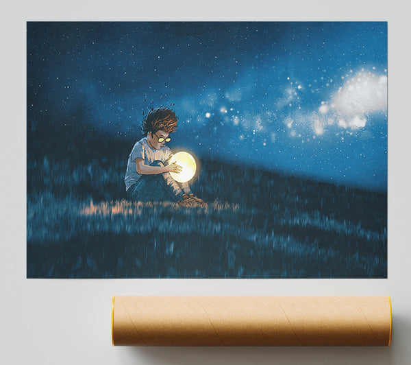 Holding The Moon Poster