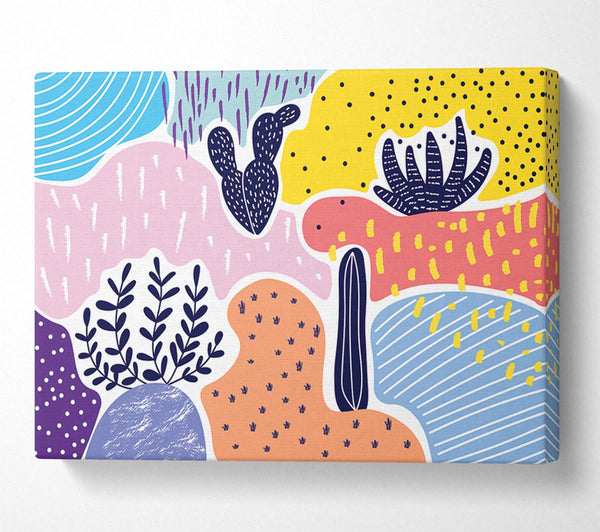  A Canvas Print of The Plants Of Modern Art Canvas Print