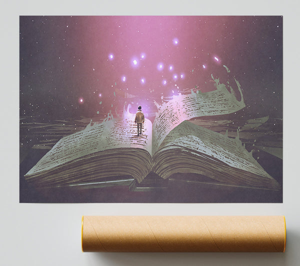 Turning The Page Of Existence Print
