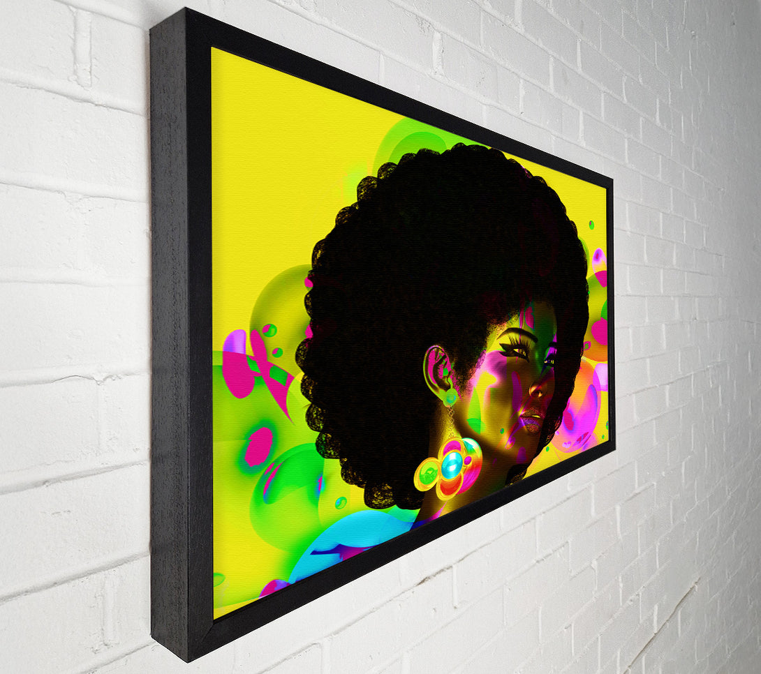  A Canvas Print of Afro Funk Canvas Art