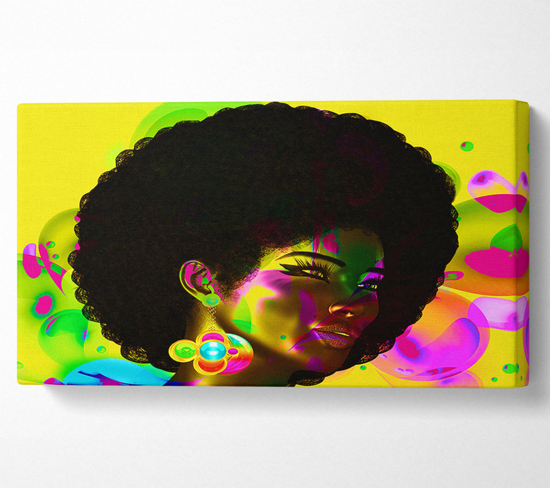  A Canvas Print of Afro Funk Canvas Art