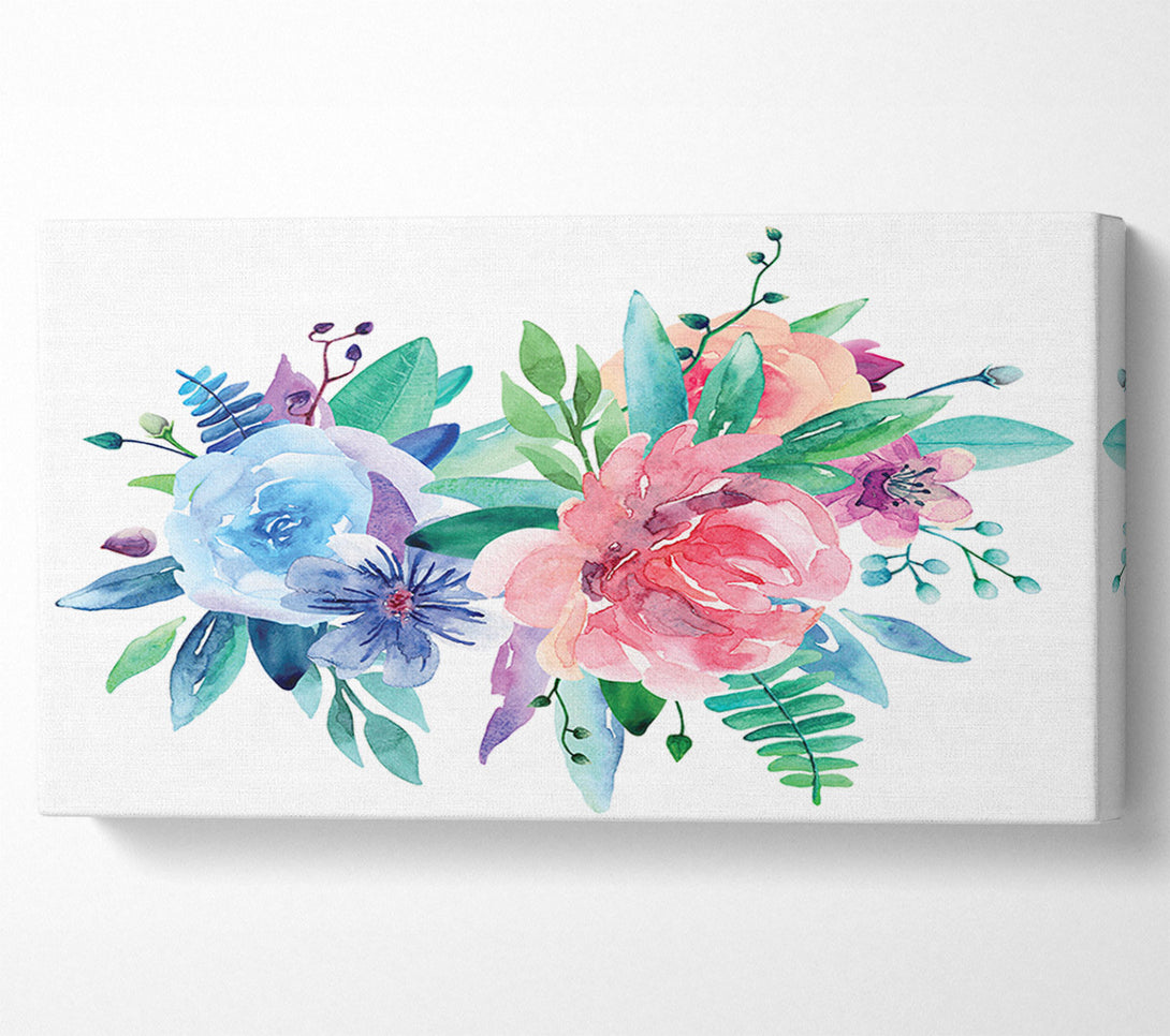  A Canvas Print of The Floral Patch Canvas Wall Art