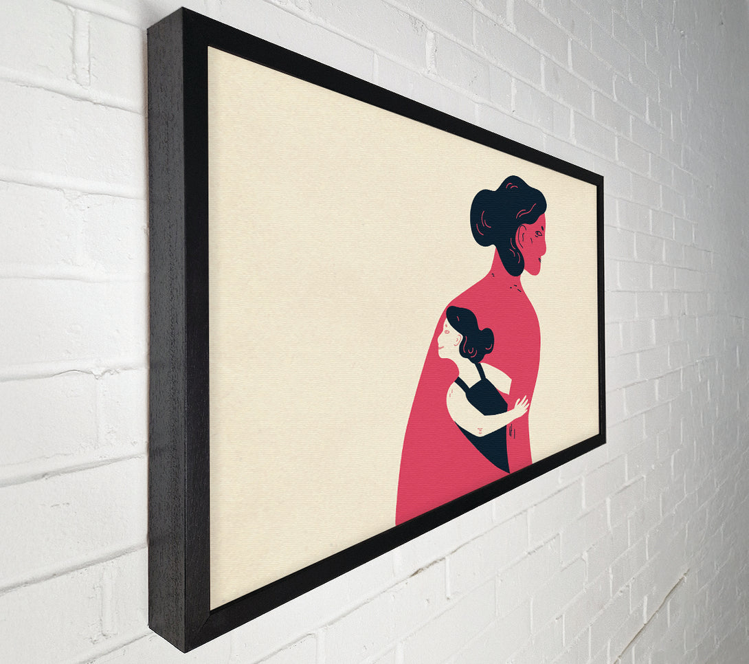  A Canvas Print of A Mothers Hug Canvas Print