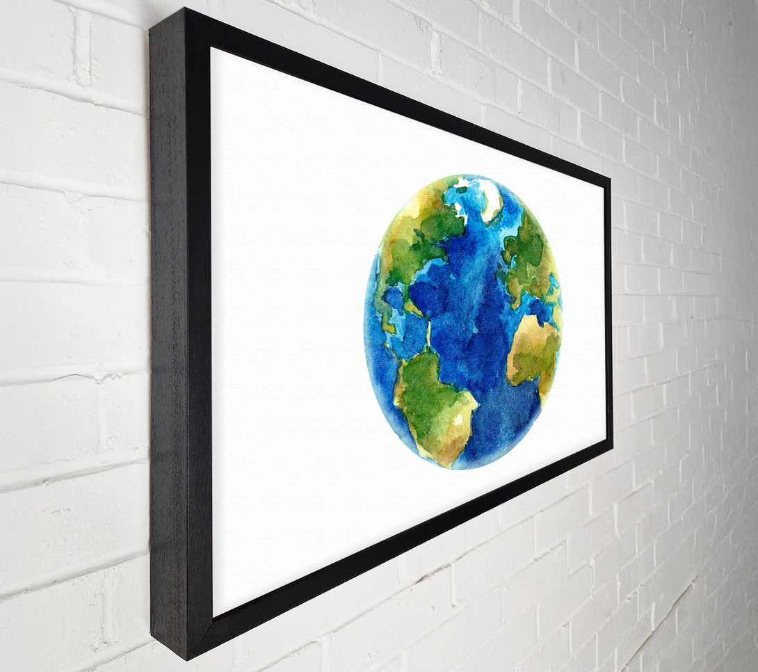  A Canvas Print of Our Planet Canvas Print