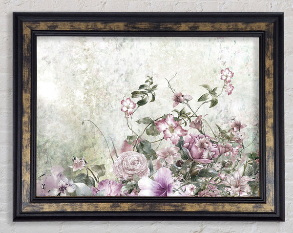 Pink Blossom Wild Framed Print