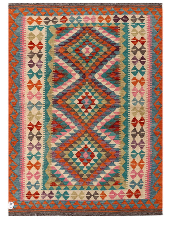 Maimana Afghanistan Kilim Rug - 181 x131 cm
