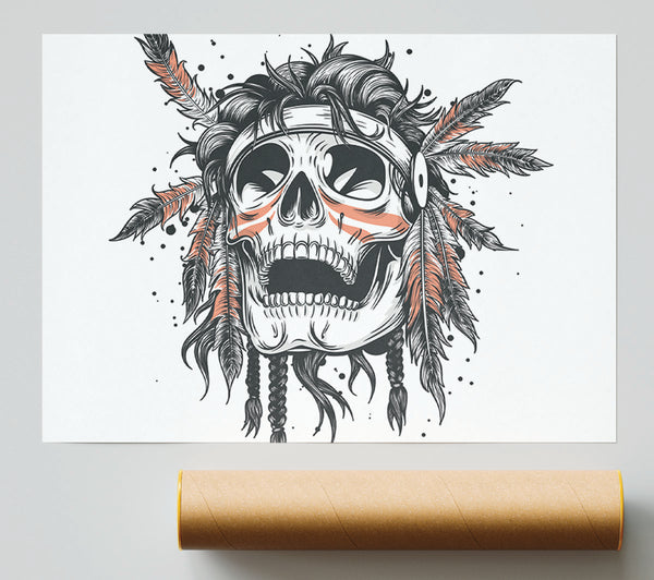 The Radical Skull Print