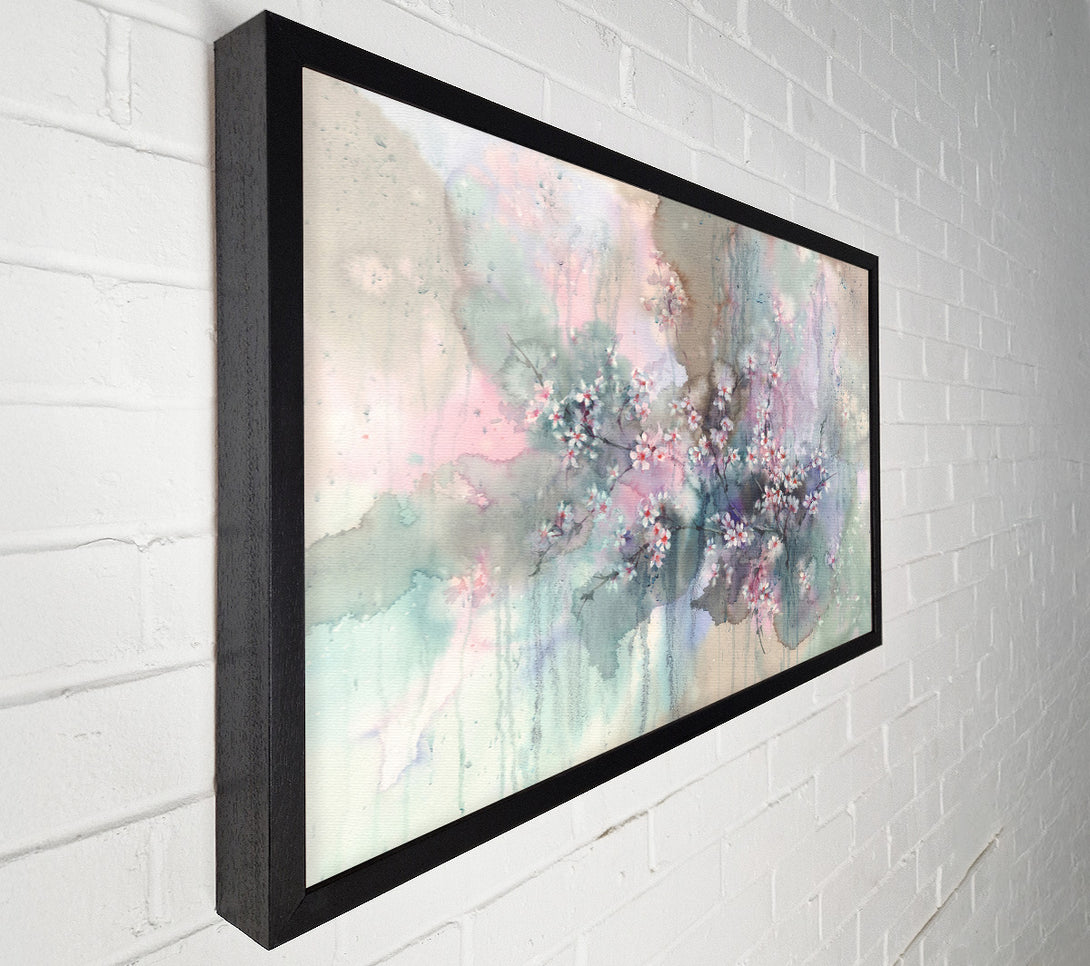  A Canvas Print of Abstract Flower Paradise Canvas Wall Art