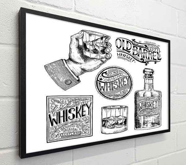 Old Whiskey Bottles