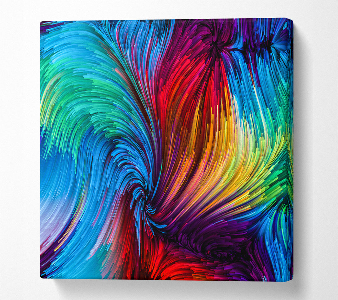  A Canvas Print of Strong Lines Of Circulation Canvas Print