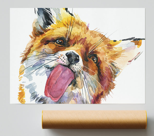 Fox Lick Print