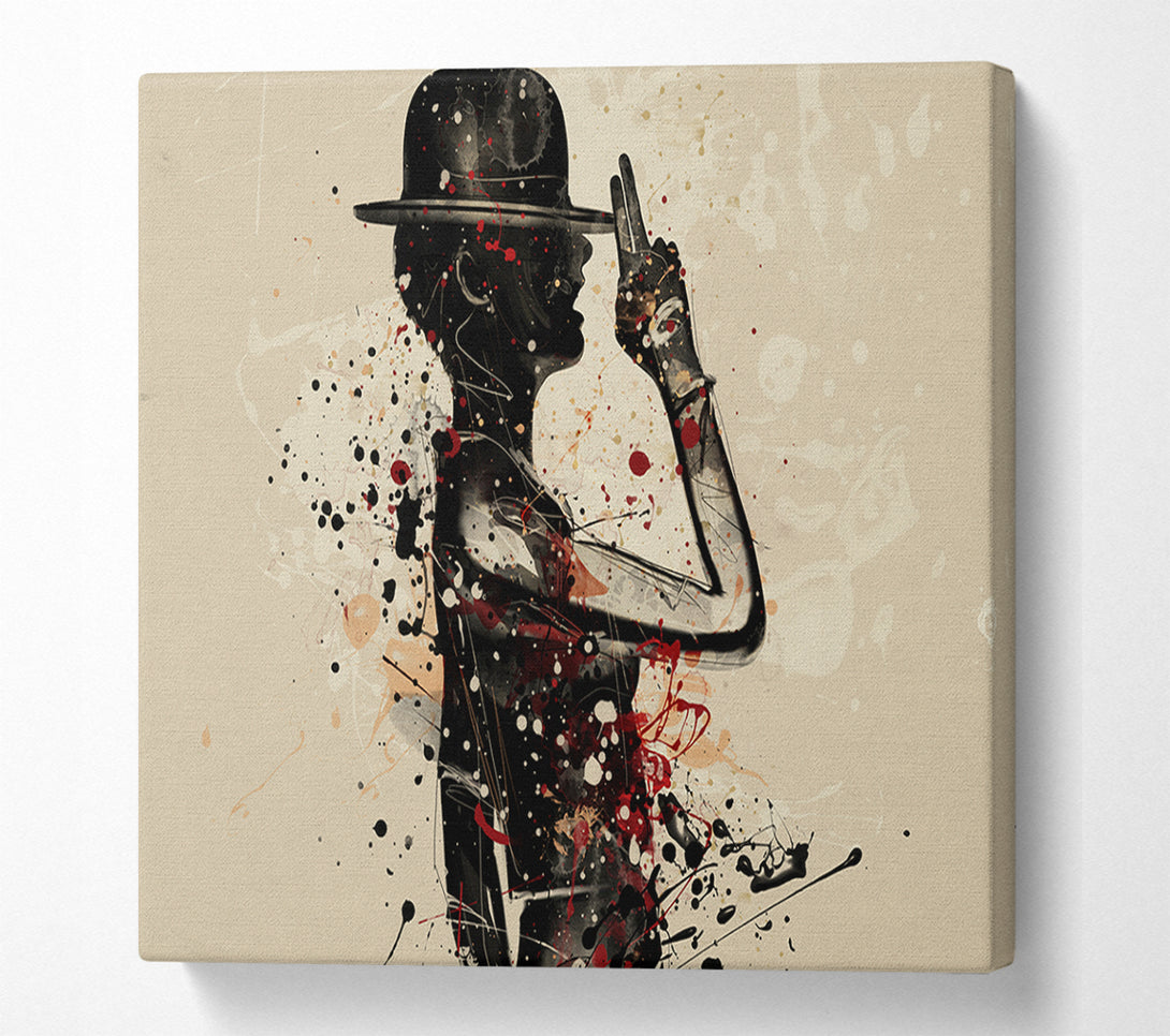  A Canvas Print of Ready To Dance Canvas Wall Art