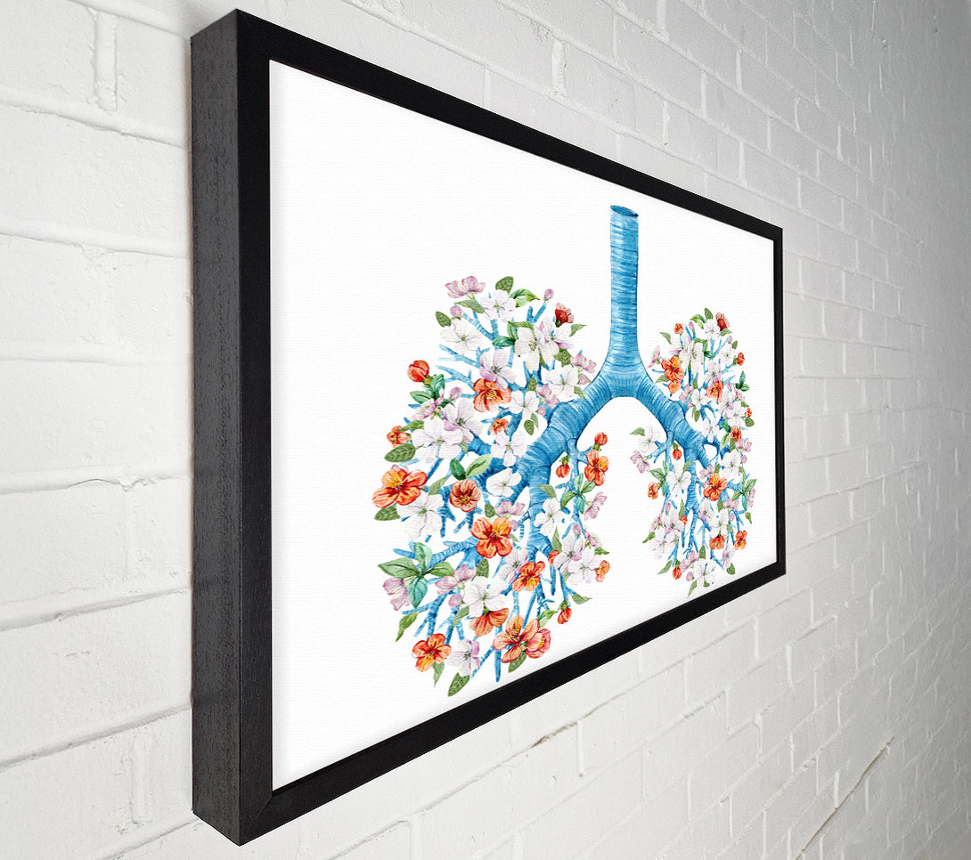  A Canvas Print of Tree Blossom Lungs Canvas Wall Art
