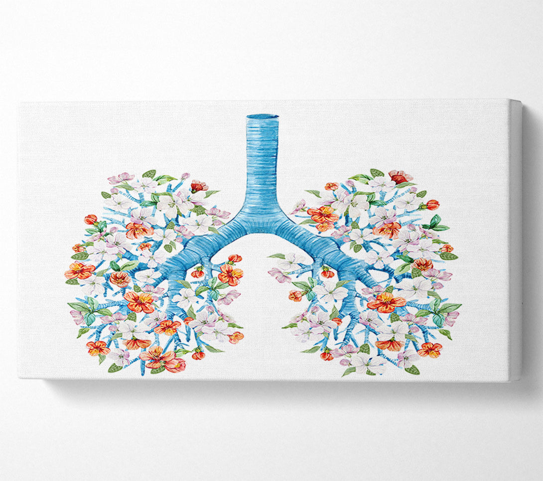  A Canvas Print of Tree Blossom Lungs Canvas Wall Art