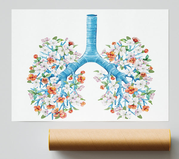 Tree Blossom Lungs Print