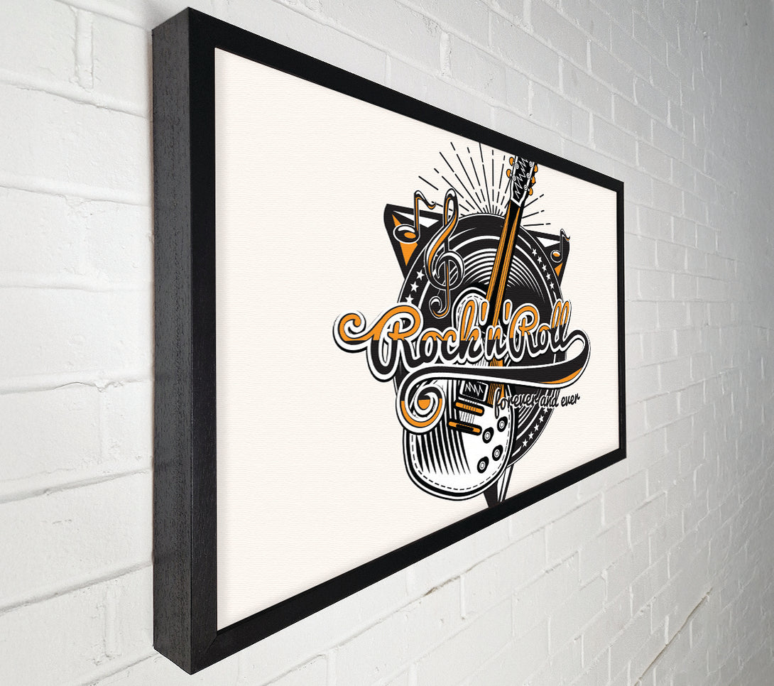  A Canvas Print of Rock N Roll Fifties Canvas Print